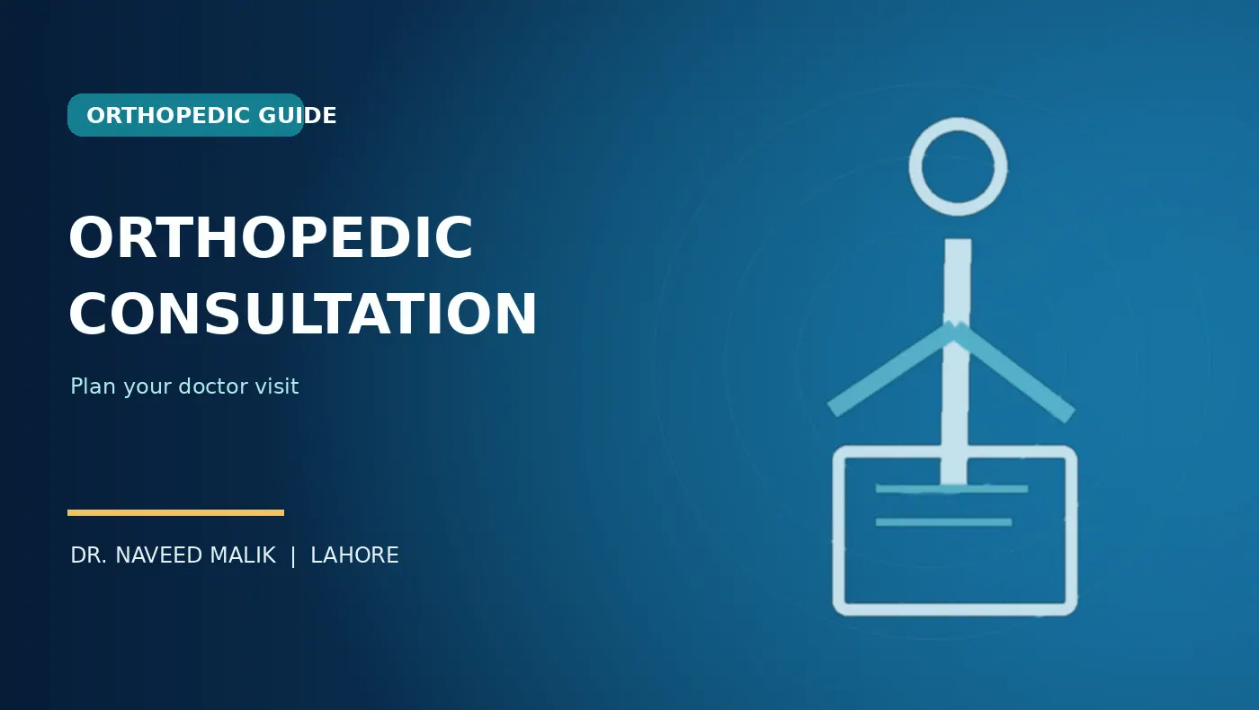 Choosing an Orthopedic Surgeon in Lahore: How to Prepare for Your Visit
